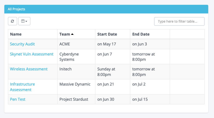 project-scheduler-table